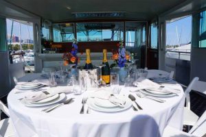 Chicago Private Yacht Rentals dinner charters