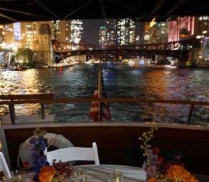 Chicago private yacht rental charter private dining