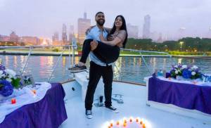 Chicago private yacht rentals for marriage proposals