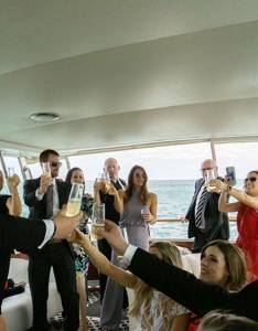 All things Romantice Chicago private yacht rentals for wedding reception venue