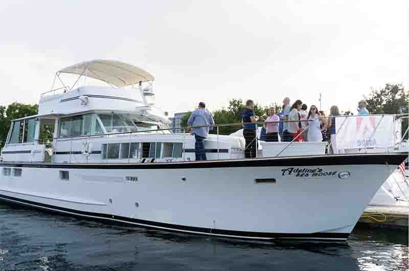 Corporate Event Chicago private yacht rentals