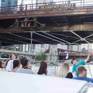 Chicago private yacht rentals Chicago River tours