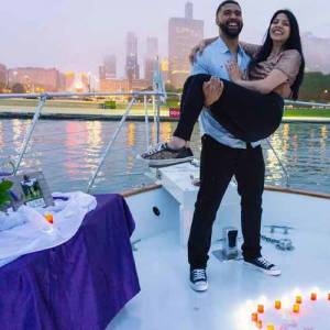 Chicago private yacht rentals proposal cruises
