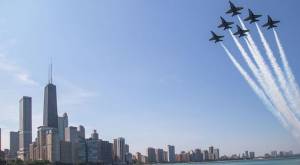 Chicago Air and Water Show Chicago Private Yacht Charters