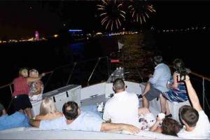 Navy Pier Fireworks Shows Yacht Charters