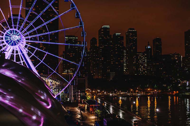 Navy Pier Centennial Wheel in Chicago
