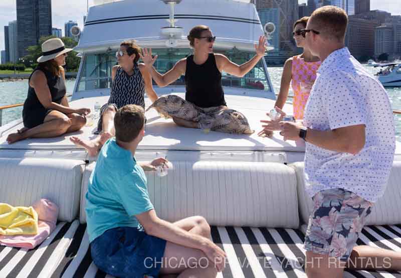 Huntington Bank Pavilion concerts and yacht charter pairing
