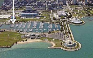 Burnham Harbor Chicago Museum Campus