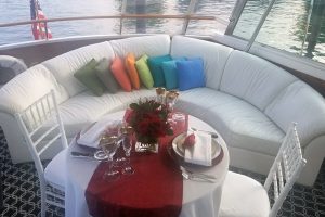 Chicago Private Yacht Rentals Romantic and Vibrant Private Dining Yacht Charters