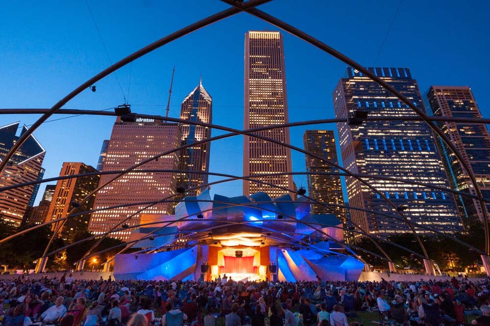 Chicago Millennium Park Summer Film Series