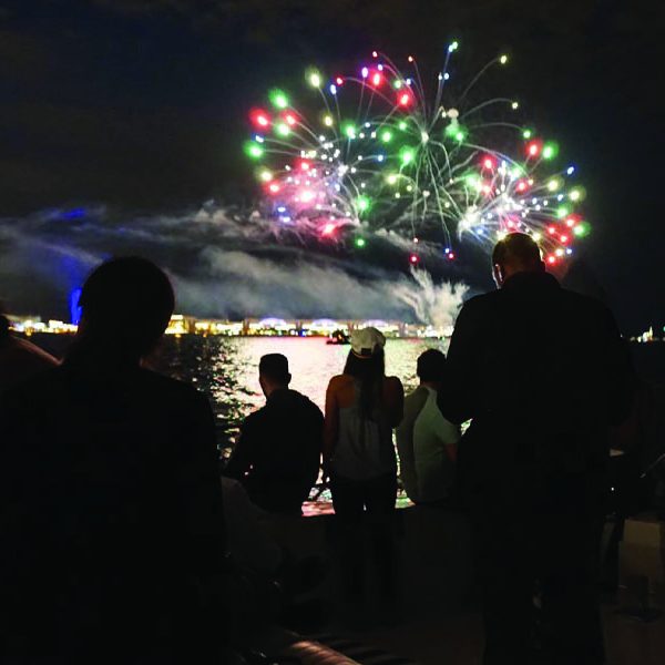 What are the top spots where to watch Navy Pier fireworks?