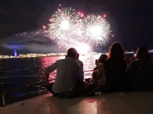 Where are the best places to watch Navy Pier fireworks?