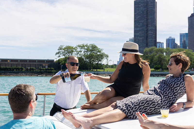 Chicago Burnham Harbor Boat Rentals for McCormick Place visitors