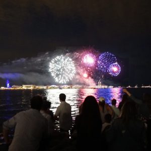 Lake Michigan fireworks cruise in Chicago